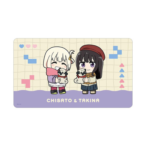 『リコリス・リコイル』描き起こし 錦木千束&井ノ上たきな Art by 荒* ちびキャラ マルチデスクマット ver.D【202504再販】