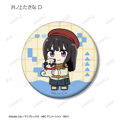 『リコリス・リコイル』描き起こし Art by 荒* ちびキャラ トレーディングマット缶バッジ(単位/BOX)【202511再販】