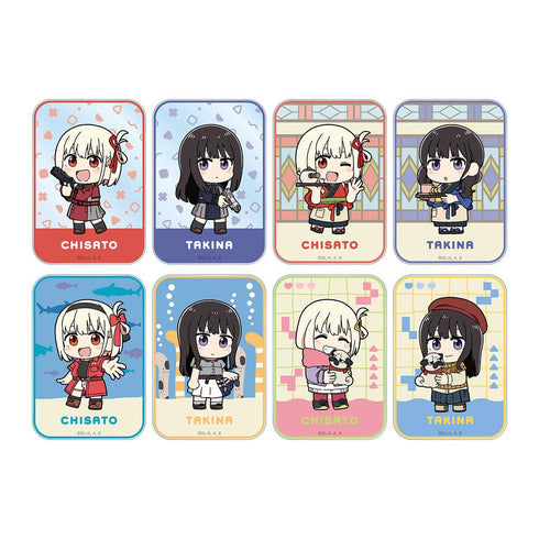 『リコリス・リコイル』描き起こし Art by 荒* ちびキャラ トレーディングアクリルカード(単位/BOX)【202511再販】