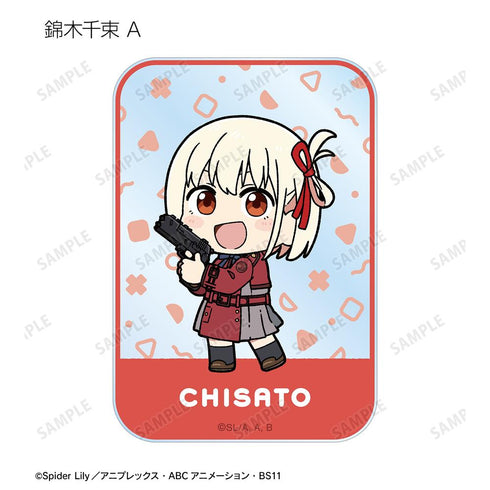 『リコリス・リコイル』描き起こし Art by 荒* ちびキャラ トレーディングアクリルカード(単位/BOX)【202511再販】