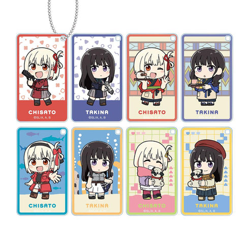 『リコリス・リコイル』描き起こし Art by 荒* ちびキャラ トレーディングスクエアアクリルキーホルダー(単位/BOX)【202511再販】