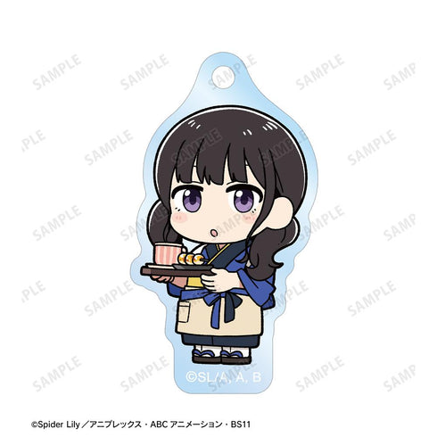 『リコリス・リコイル』描き起こし 錦木千束&井ノ上たきな Art by 荒* ちびキャラ 2連アクリルキーホルダー ver.B【202511再販】