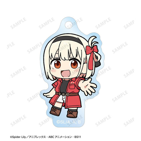 『リコリス・リコイル』描き起こし 錦木千束&井ノ上たきな Art by 荒* ちびキャラ 2連アクリルキーホルダー ver.C【202504再販】