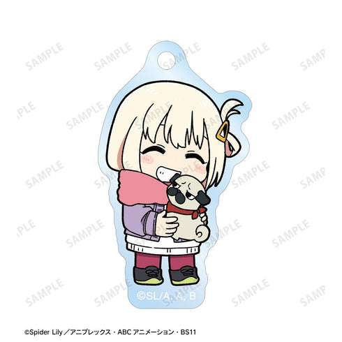 『リコリス・リコイル』描き起こし 錦木千束&井ノ上たきな Art by 荒* ちびキャラ 2連アクリルキーホルダー ver.D【202511再販】