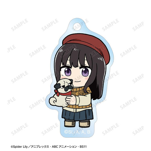 『リコリス・リコイル』描き起こし 錦木千束&井ノ上たきな Art by 荒* ちびキャラ 2連アクリルキーホルダー ver.D【202511再販】