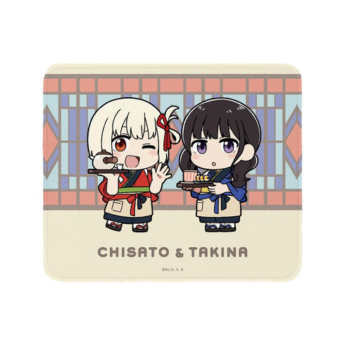 『リコリス・リコイル』描き起こし 錦木千束&井ノ上たきな Art by 荒* ちびキャラ マウスパッド ver.B【202511再販】