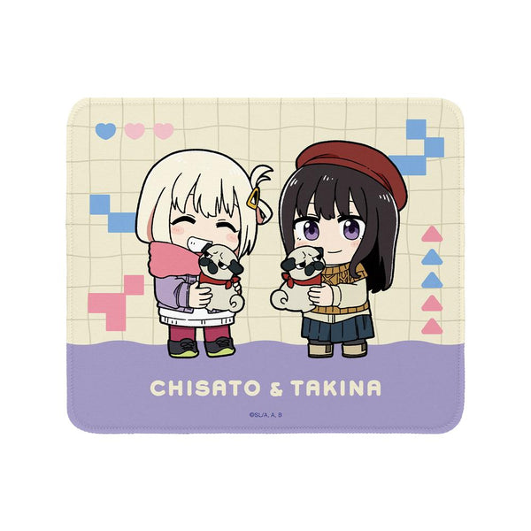 『リコリス・リコイル』描き起こし 錦木千束&井ノ上たきな Art by 荒* ちびキャラ マウスパッド ver.D【202511再販】