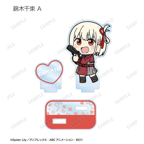 『リコリス・リコイル』描き起こし Art by 荒* ちびキャラ トレーディングパーツ付きアクリルスタンド(単位/BOX)【202511再販】