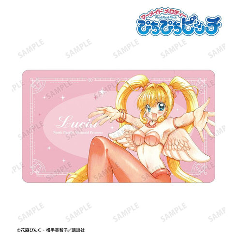 『ぴちぴちピッチ』花森ぴんく先生 描き下ろし 七海 るちあ 羽を纏ったマーメイドver. マルチデスクマット【202606再販】