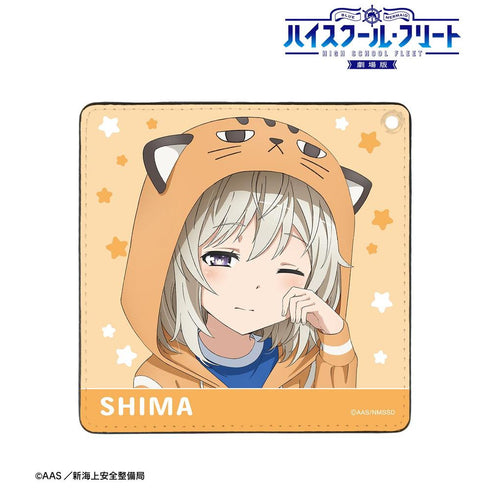 『ハイスクール・フリート』描き下ろし 立石 志摩 衣装交換(パジャマ)ver. スクエアパスケース【202603再販】