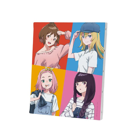 『夜のクラゲは泳げない』描き下ろし 集合 渋カジファッションver. キャンバスボード【202511再販】