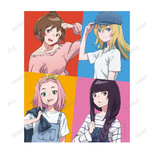 『夜のクラゲは泳げない』描き下ろし 集合 渋カジファッションver. キャンバスボード【202511再販】