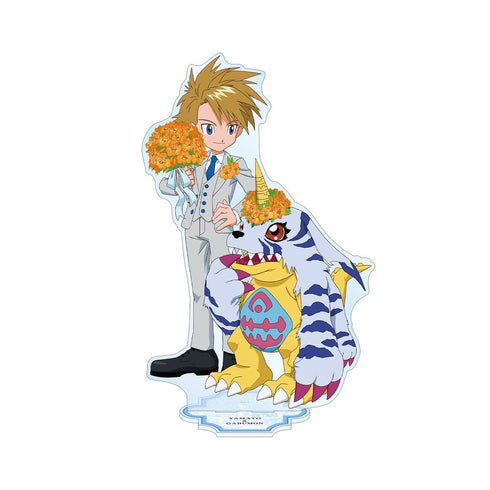 『デジモンアドベンチャー』描き下ろし 石田ヤマト&ガブモン 25th Anniversary ver. 特大アクリルスタンド【202503再販】