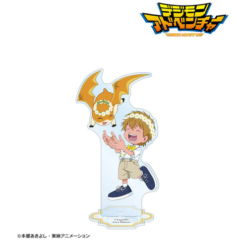 『デジモンアドベンチャー』描き下ろし 高石タケル&パタモン 25th Anniversary ver. 特大アクリルスタンド【202503再販】