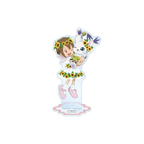 『デジモンアドベンチャー』描き下ろし 八神ヒカリ&テイルモン 25th Anniversary ver. 特大アクリルスタンド【202503再販】