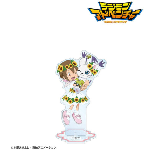 『デジモンアドベンチャー』描き下ろし 八神ヒカリ&テイルモン 25th Anniversary ver. 特大アクリルスタンド【202503再販】