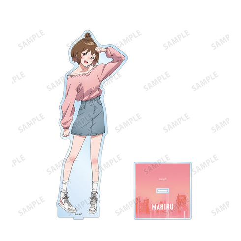 『夜のクラゲは泳げない』描き下ろし 光月まひる 渋カジファッションver. 特大アクリルスタンド【202511再販】