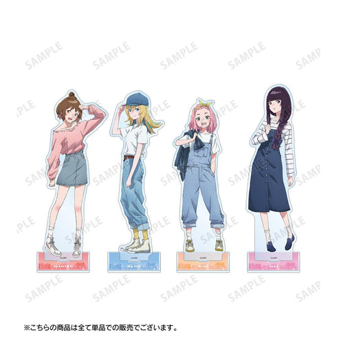 『夜のクラゲは泳げない』描き下ろし 山ノ内花音 渋カジファッションver. 特大アクリルスタンド【202511再販】