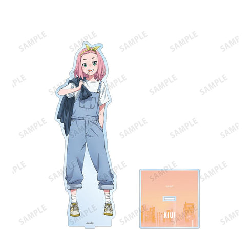 『夜のクラゲは泳げない』描き下ろし 渡瀬キウイ 渋カジファッションver. 特大アクリルスタンド【202511再販】