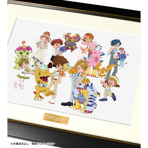 『デジモンアドベンチャー』描き下ろし 集合 25th Anniversary ver. キャラファイングラフ【202503再販】