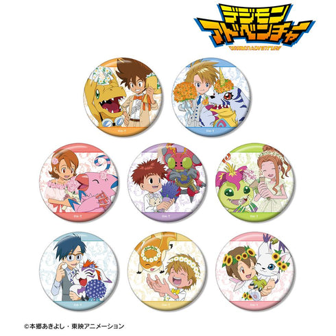 『デジモンアドベンチャー』描き下ろし 25th Anniversary ver. トレーディング缶バッジ ver.A(単位/BOX)【202503再販】