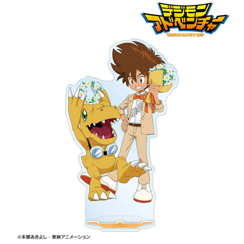 『デジモンアドベンチャー』描き下ろし 八神太一&アグモン 25th Anniversary ver. BIGアクリルスタンド【202503再販】