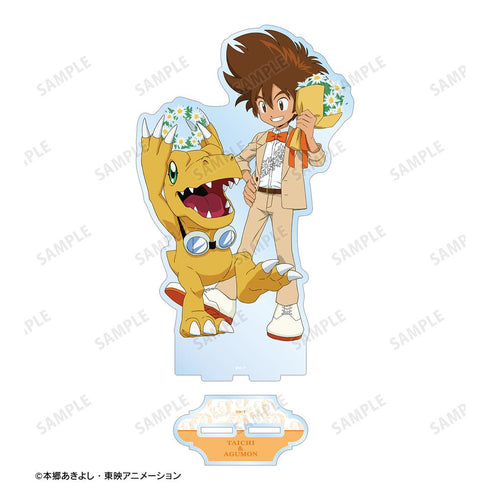 『デジモンアドベンチャー』描き下ろし 八神太一&アグモン 25th Anniversary ver. BIGアクリルスタンド【202503再販】
