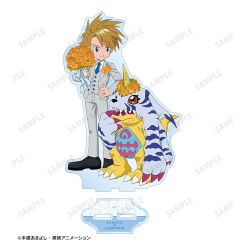 『デジモンアドベンチャー』描き下ろし 石田ヤマト&ガブモン 25th Anniversary ver. BIGアクリルスタンド【202503再販】