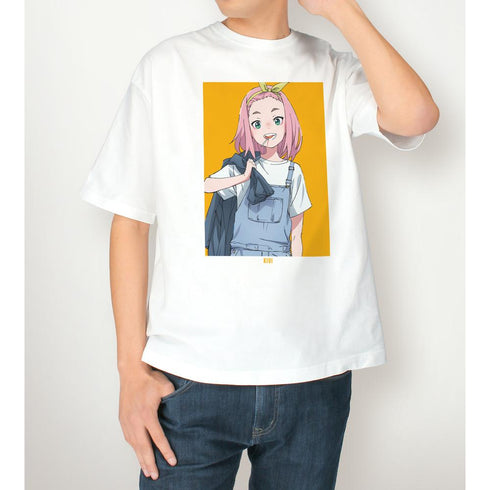 『夜のクラゲは泳げない』描き下ろし 渡瀬キウイ 渋カジファッションver. BIGシルエットTシャツユニセックス【202511再販】