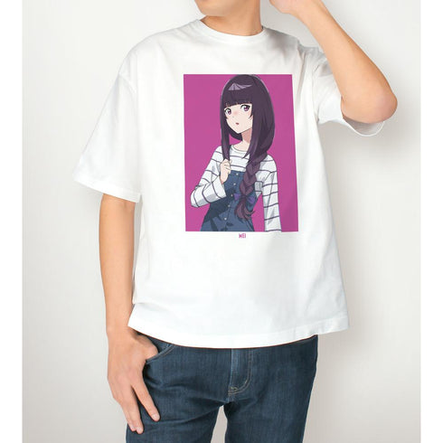 『夜のクラゲは泳げない』描き下ろし 高梨・キム・アヌーク・めい 渋カジファッションver. BIGシルエットTシャツユニセックス【202511再販】