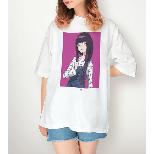 『夜のクラゲは泳げない』描き下ろし 高梨・キム・アヌーク・めい 渋カジファッションver. BIGシルエットTシャツユニセックス【202511再販】