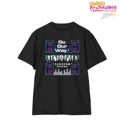 《Love Live! 虹咲学园校园偶像同好会 NEXT SKY》Go Our Way! 男士T恤【202605再版】