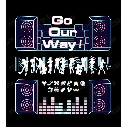 《Love Live! 虹咲学园校园偶像同好会 NEXT SKY》Go Our Way! 女款T恤【202605再版】