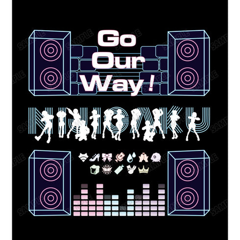 『ラブライブ!虹ヶ咲学園スクールアイドル同好会 NEXT SKY』Go Our Way! Tシャツレディース