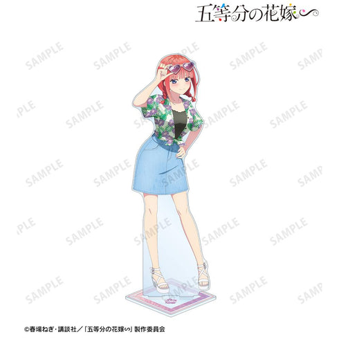 『五等分の花嫁∽』描き下ろし 中野二乃 アロハシャツver. 特大アクリルスタンド