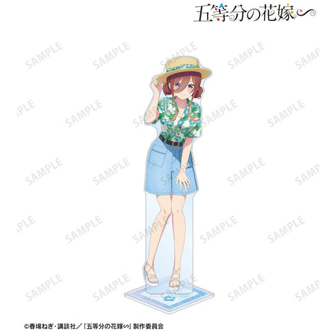 『五等分の花嫁∽』描き下ろし 中野三玖 アロハシャツver. 特大アクリルスタンド