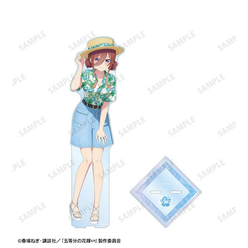 『五等分の花嫁∽』描き下ろし 中野三玖 アロハシャツver. 特大アクリルスタンド
