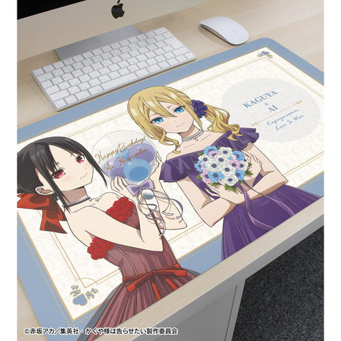 『かぐや様は告らせたい-ファーストキッスは終わらない-』描き下ろし 四宮かぐや&早坂 愛 <早坂愛バースデーver.> マルチデスクマット【202510再販】