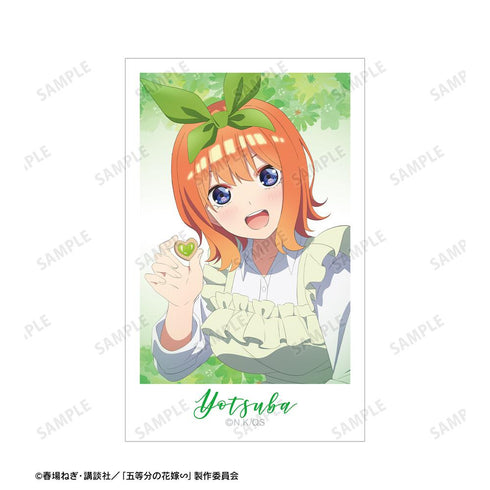 『五等分の花嫁∽』描き下ろし 制服エプロンver. インスタントカメラ風イラストカード5枚セット