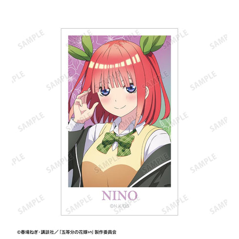 『五等分の花嫁∽』描き下ろし 衣装交換ver. インスタントカメラ風イラストカード5枚セット