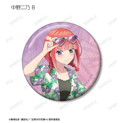 『五等分の花嫁∽』描き下ろし アロハシャツver. トレーディング缶バッジ(単位/BOX)