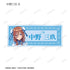 『五等分の花嫁∽』描き下ろし チャイナドレスver. トレーディングアクリルネームプレート(単位/BOX)