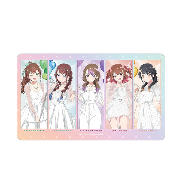『i☆Ris the Movie - Full Energy!! -』描き下ろし 集合 ホワイトワンピースver. マルチデスクマット