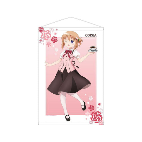 『ご注文はうさぎですか? BLOOM』描き下ろし ココア 素敵なティータイムver. B2タペストリー【202604再販】