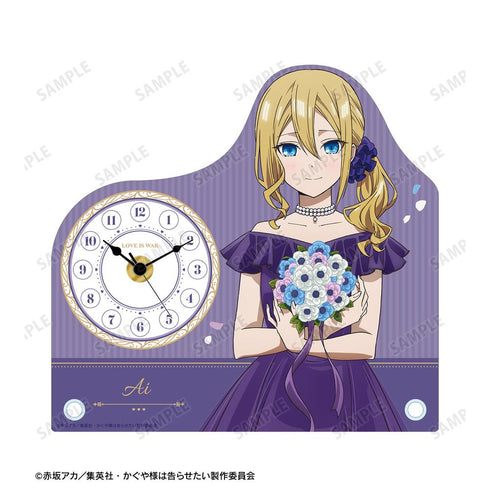 『かぐや様は告らせたい-ファーストキッスは終わらない-』描き下ろし 早坂 愛 <早坂愛バースデーver.> アクリルスタンド時計【202510再販】
