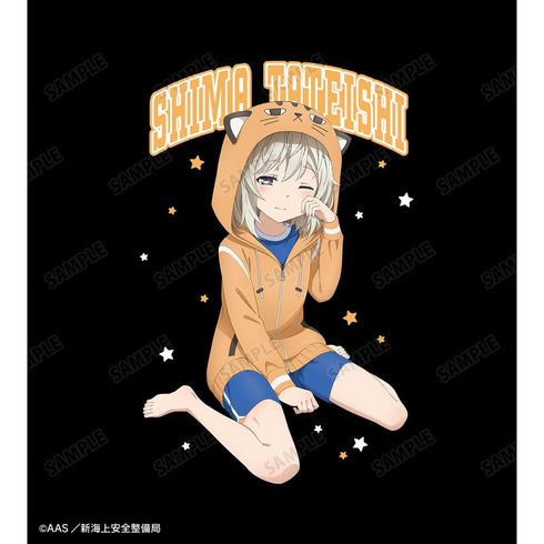 『ハイスクール・フリート』描き下ろし 立石 志摩 衣装交換(パジャマ)ver. ロングTシャツユニセックス【202603再販】