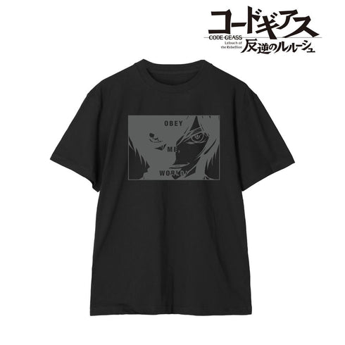 『コードギアス 反逆のルルーシュ』「世界よ、我に従え!」 リフレクタープリントTシャツレディース【202511再販】