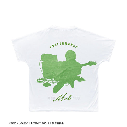 『モブサイコ100 III』描き下ろし 影山茂夫 演奏ver. Ani-Art フルグラフィックTシャツユニセックス