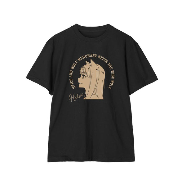『狼と香辛料 MERCHANT MEETS THE WISE WOLF』ホロ カレッジTシャツレディース【202603再販】