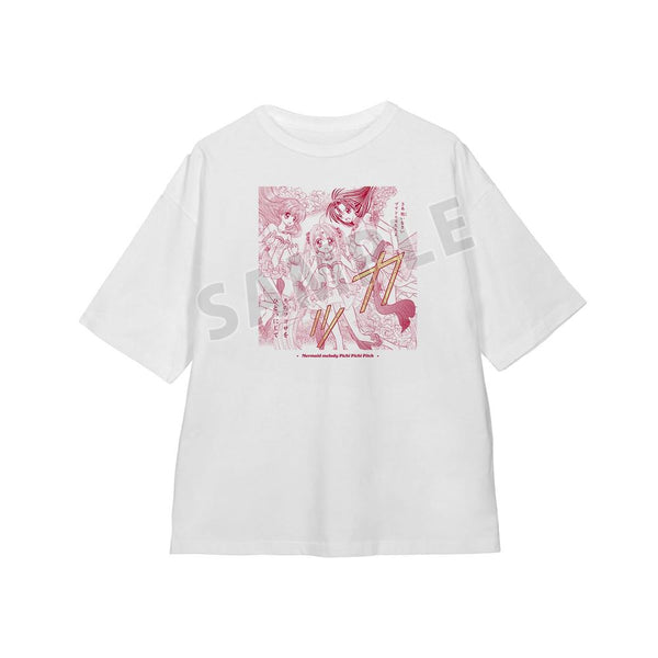 『ぴちぴちピッチ』七海 るちあ&宝生 波音&洞院 リナ 原作コマ BIGシルエットTシャツユニセックス【202606再販】